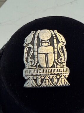 Songs from the Nile Egyptian Scarab Brooch - Urban Fetish 1990